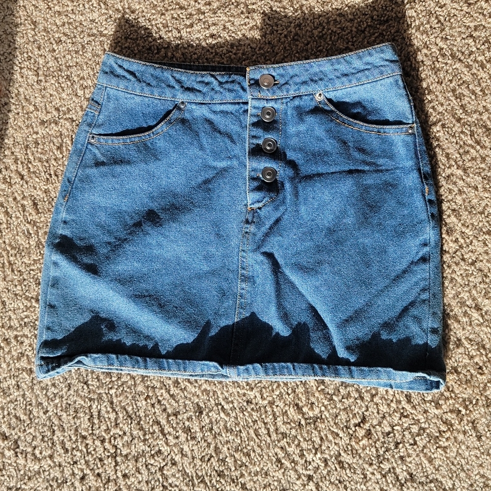 Forever 21 Blue Denim Skirt